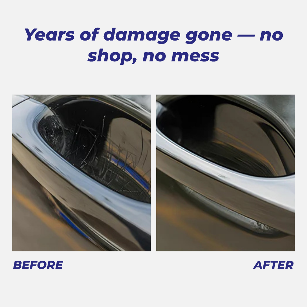 SparkleShield™ — Effortlessly Erase Scratches for a Flawless Shine