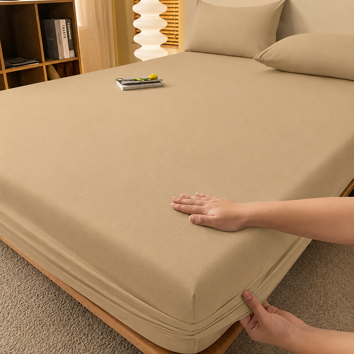 Ultra Comfort Deep Fitted Sheet – Effortless Elegance for Every Season