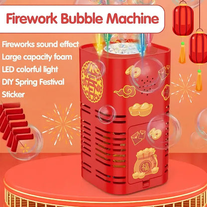 Luminous Bubble Maker for Enchanting Gatherings