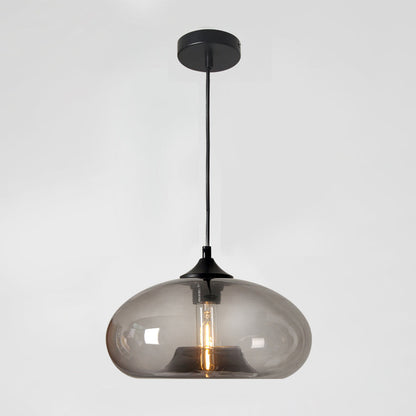 Glass Pendant Light Fixture