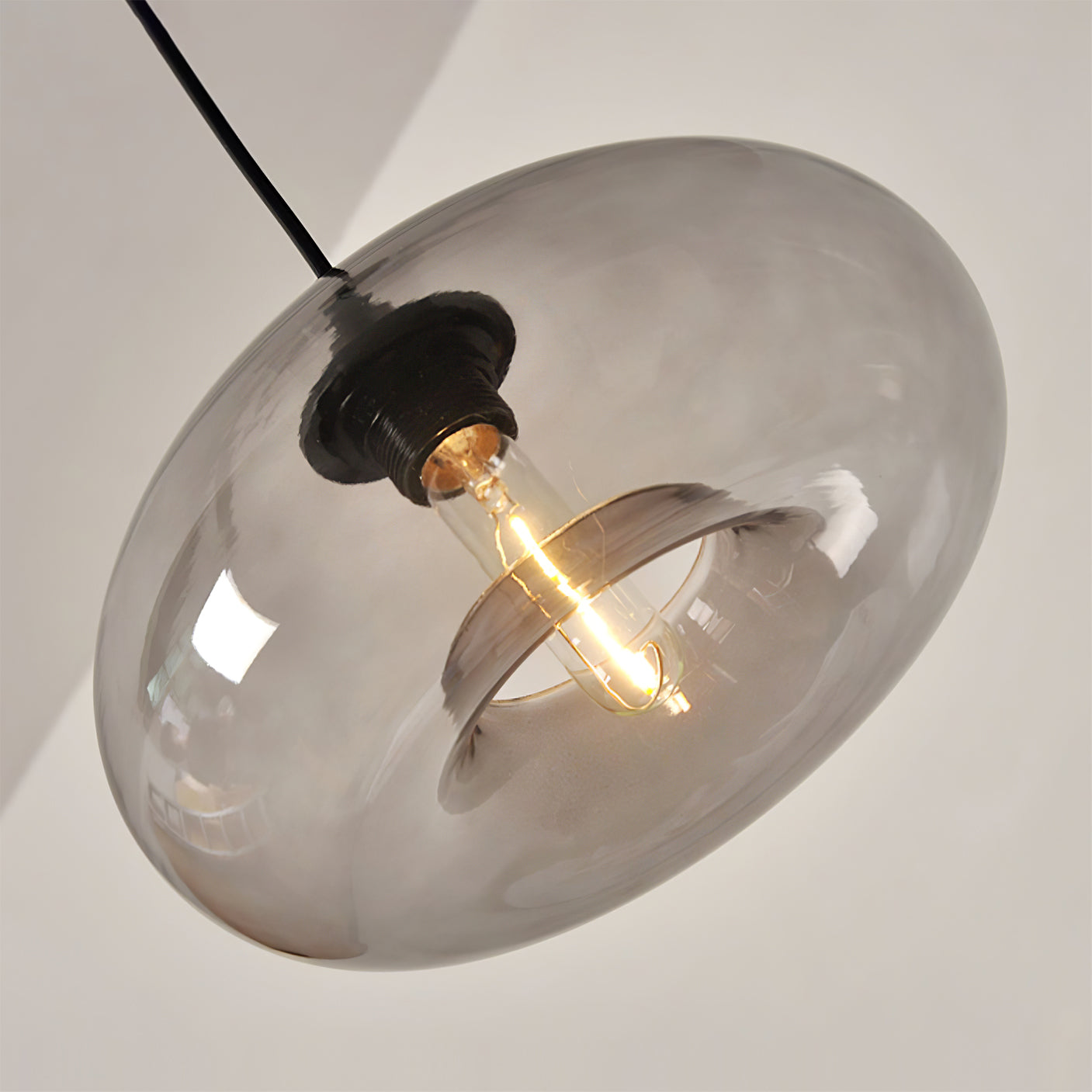 Glass Pendant Light Fixture