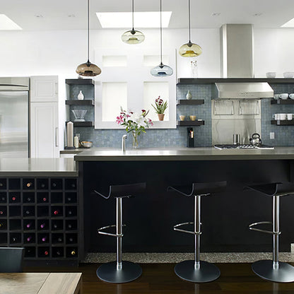 Glass Pendant Light Fixture