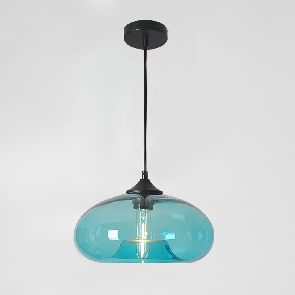 Glass Pendant Light Fixture