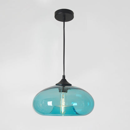 Glass Pendant Light Fixture