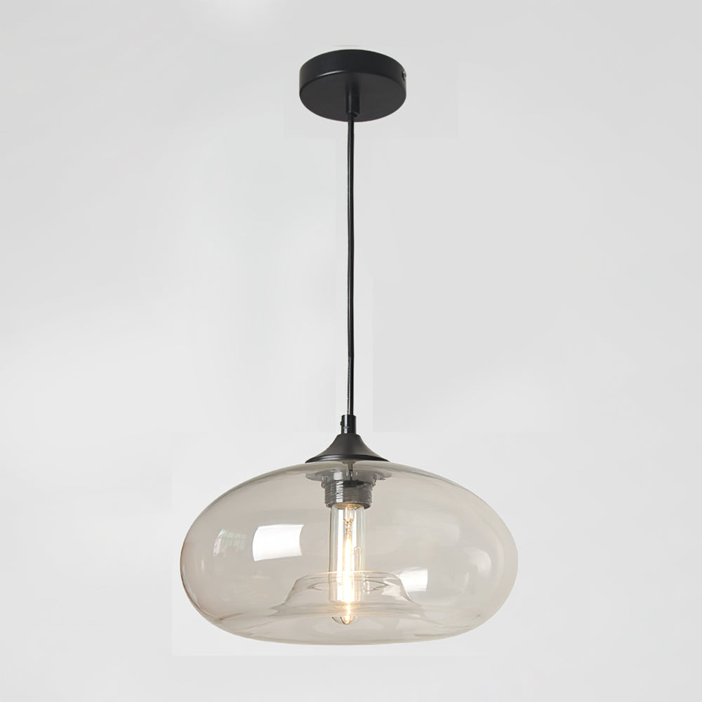 Glass Pendant Light Fixture