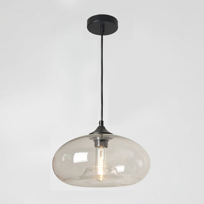 Glass Pendant Light Fixture