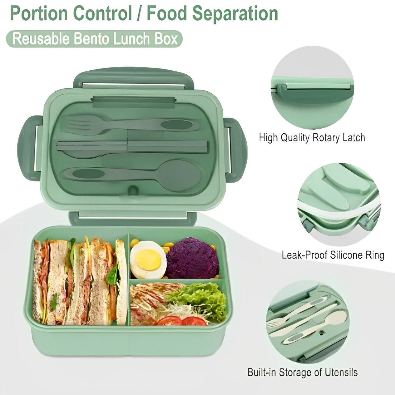 Balanced Meal Bento Box for Lunch