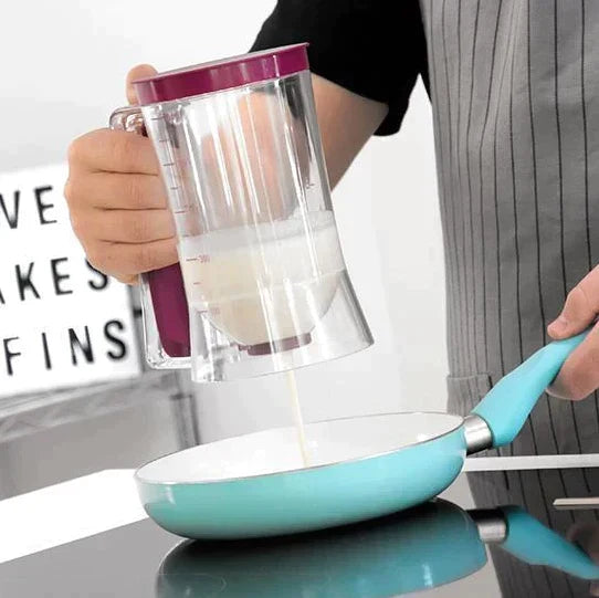 Batter Dispenser for Pancakes and Cupcakes – Easy to Use