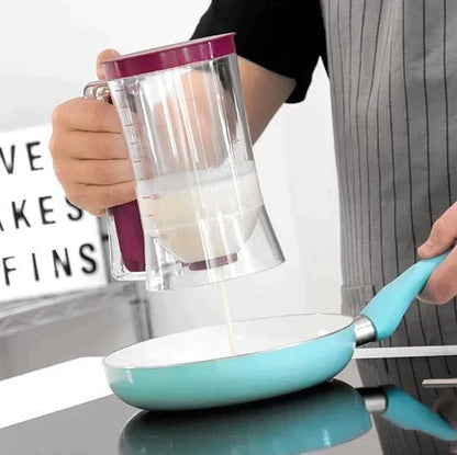 Batter Dispenser for Pancakes and Cupcakes – Easy to Use