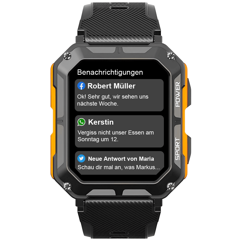 Men's Tactical Watch | Durable Waterproof Military Work Timepiece