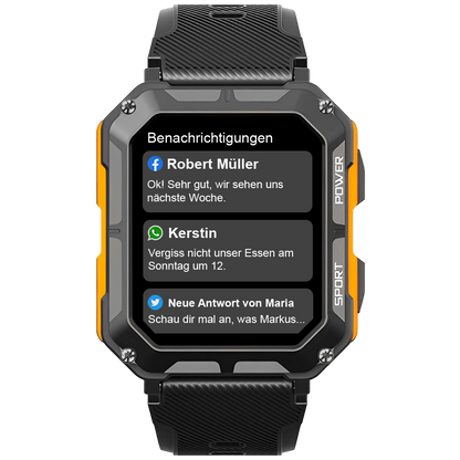 Men's Tactical Watch | Durable Waterproof Military Work Timepiece
