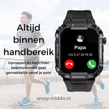 Durable Smartwatch for iOS & Android - Save Over €100
