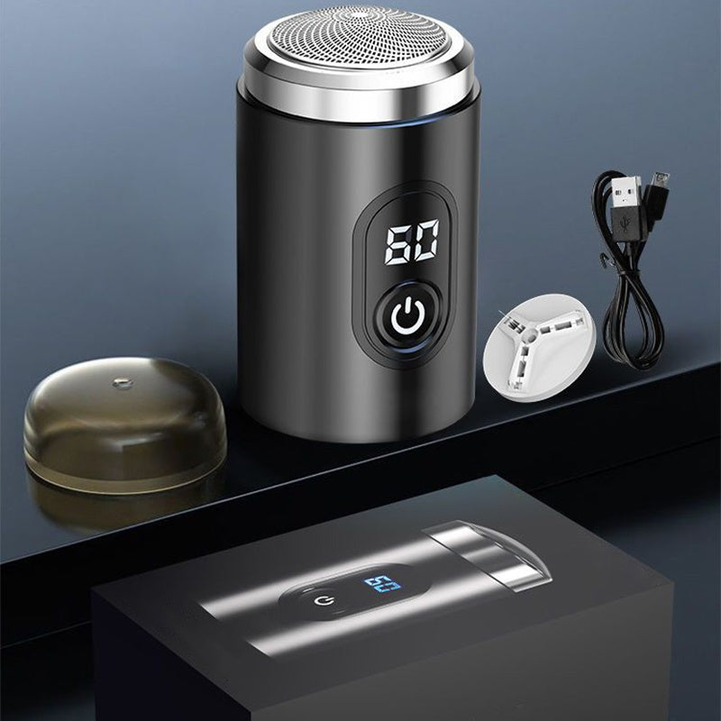 Waterproof Mini Digital Shaver for Men, Women, Unisex - Black/Blue