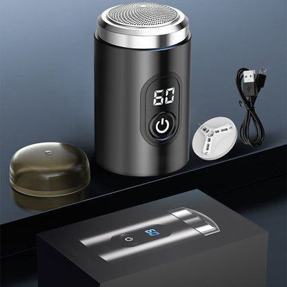 Waterproof Mini Digital Shaver for Men, Women, Unisex - Black/Blue