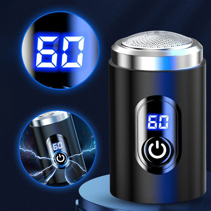 Waterproof Mini Digital Shaver for Men, Women, Unisex - Black/Blue