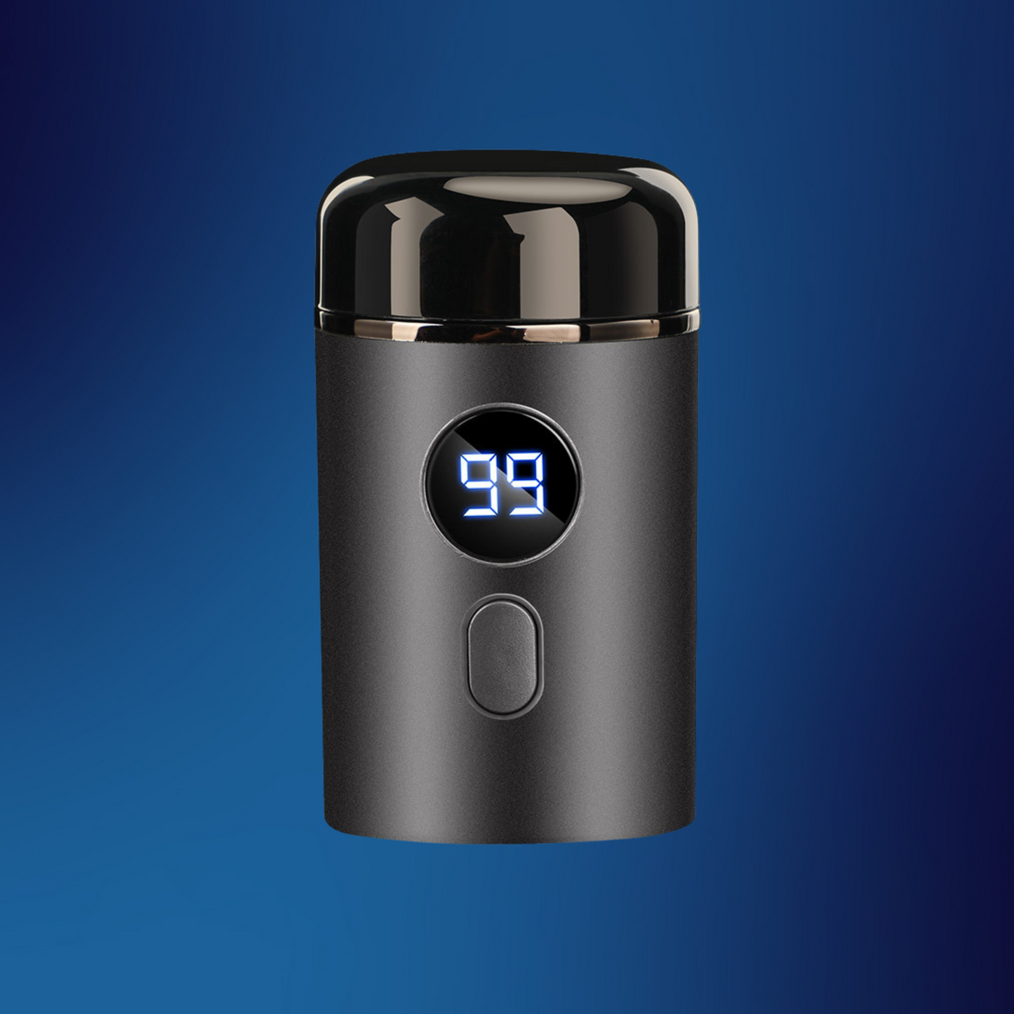 Waterproof Mini Digital Shaver for Men, Women, Unisex - Black/Blue