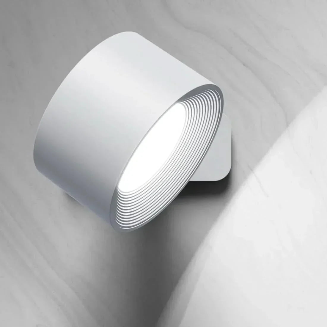 Wireless 360° Wall Light – USB Rechargeable with 3 Adjustable Brightness Levels