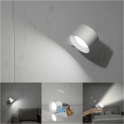 Rechargeable Wireless Wall Light – Versatile 360° LED Illumination