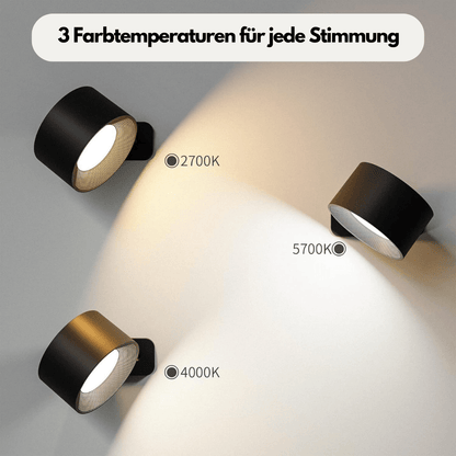 Rechargeable Wireless Wall Light – Versatile 360° LED Illumination