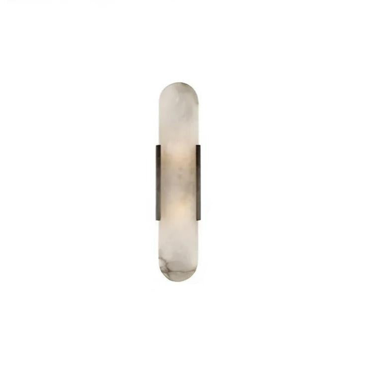 Contemporary Stone Light Wall Sconce – Marble Design