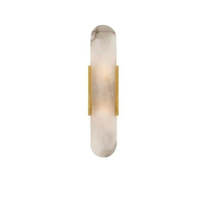 Contemporary Stone Light Wall Sconce – Marble Design