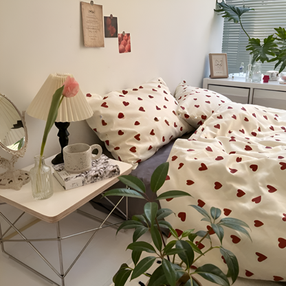 Heartfelt Comfort Bedding Set | Soft & Easy Care