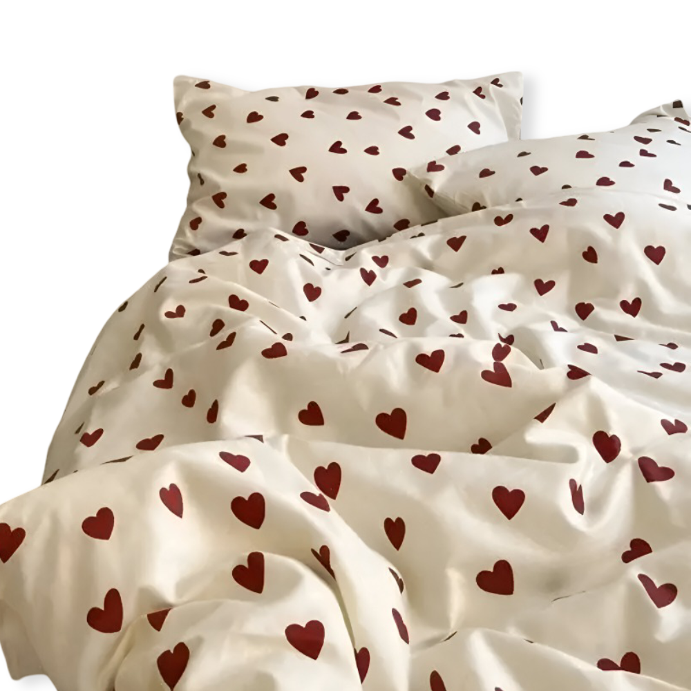 Heartfelt Comfort Bedding Set | Soft & Easy Care