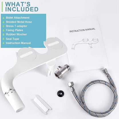 Slim Toilet Bidet Attachment for Enhanced Hygiene
