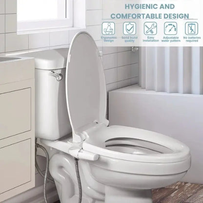 Slim Toilet Bidet Attachment for Enhanced Hygiene
