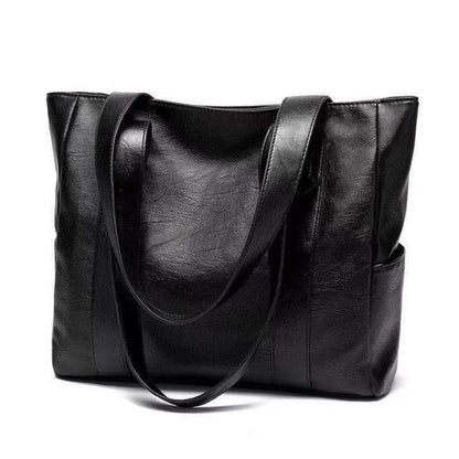 Stylish Vintage Leather Shoulder Bag - Classic Design with Modern Utility