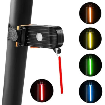 Rechargeable Bicycle Tail Light for Enhanced Safety