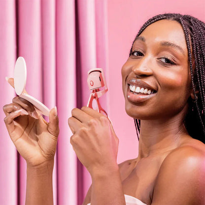 Heated Eyelash Curler for Effortless Glam