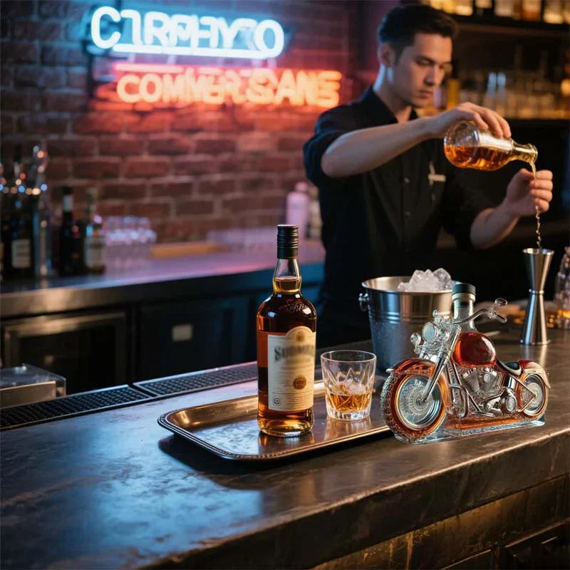 Limited Edition Harley Whiskey Bottle
