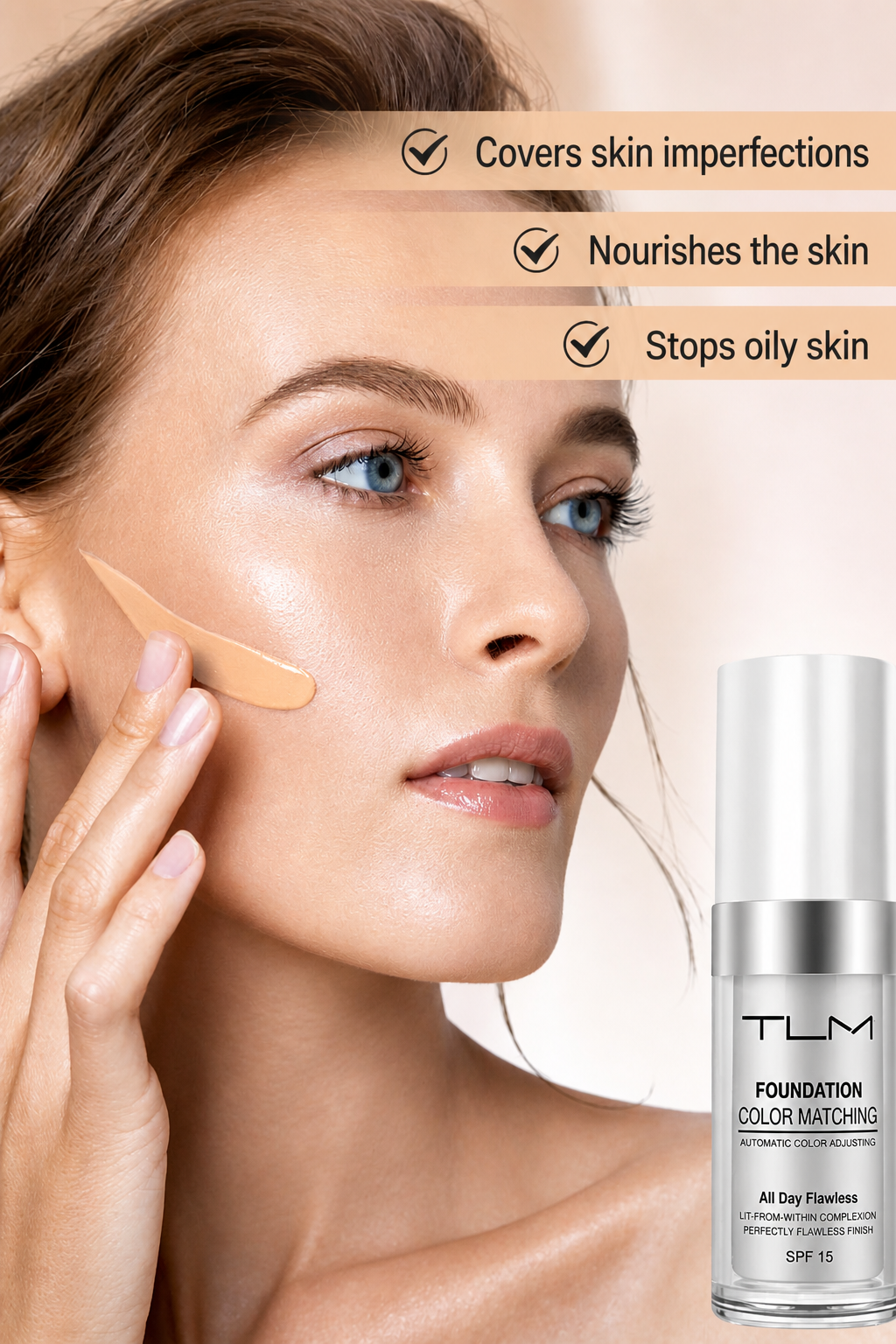 BlendSmart | Custom-Matching Foundation | Lightweight SPF Finish