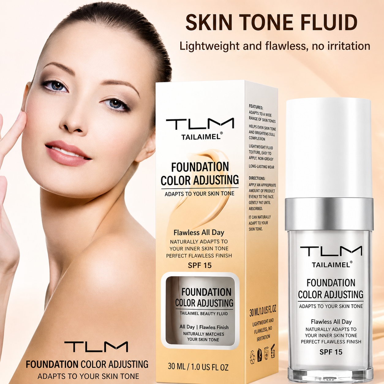 BlendSmart | Custom-Matching Foundation | Lightweight SPF Finish