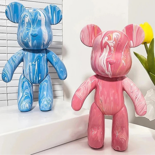 Colorful Bear Plush Toy