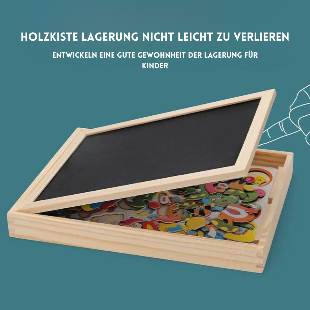 2-in-1 Drawing Board for Kids - Montessori Educational Toy
