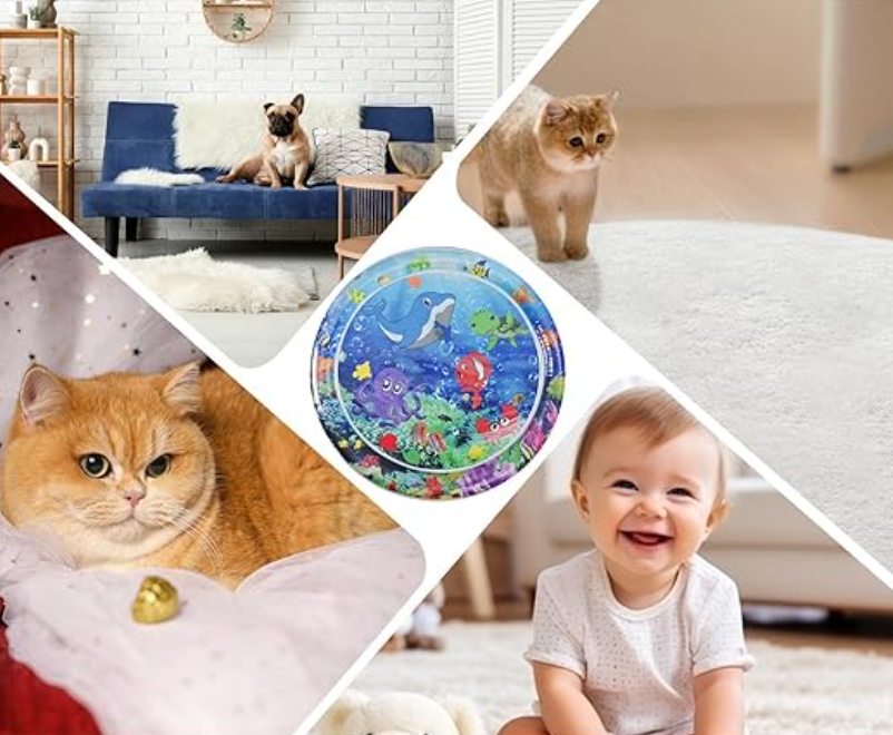 AquaPlay™ – Interactive Splash Play Mat for Cats
