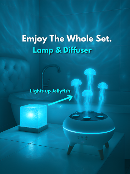 SerenityWave Aroma Diffuser | Ultrasonic Humidifier with Remote