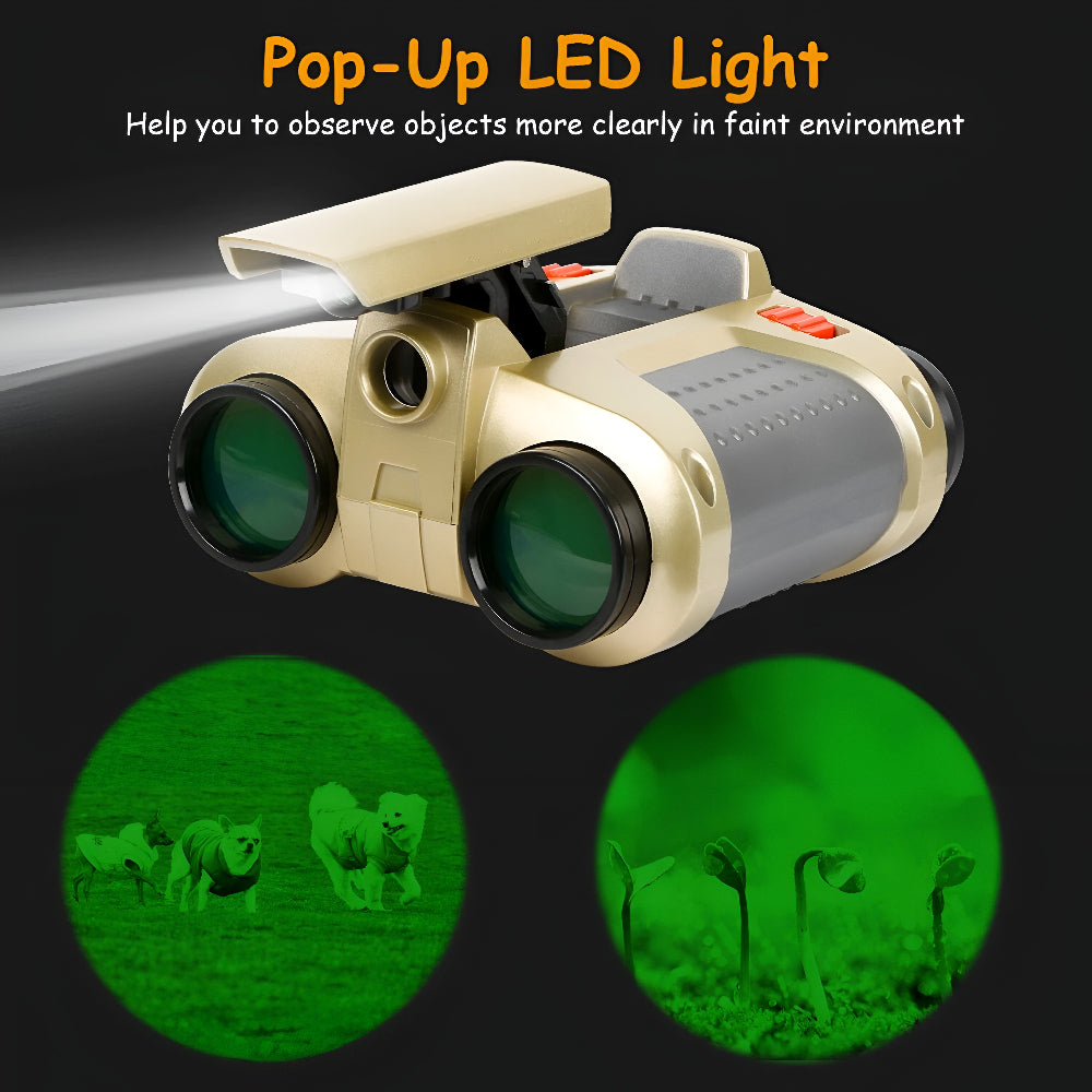 Night Vision Binoculars for Kids - Outdoor Adventure Exploration Toy