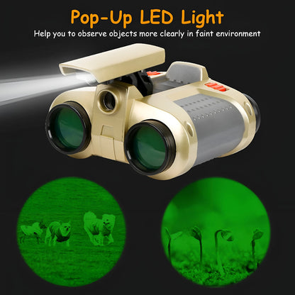 Night Vision Binoculars for Kids - Outdoor Adventure Exploration Toy