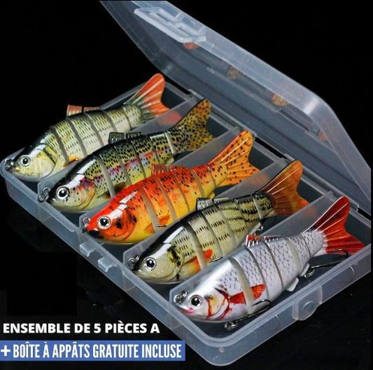 Aquatic Master 5-Part Lure Set