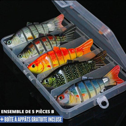 Aquatic Master 5-Part Lure Set