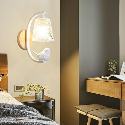 Wall Lamp with Bird Design – Taalita Style