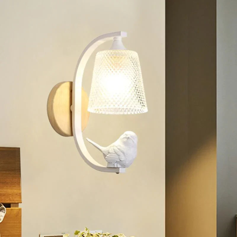 Wall Lamp with Bird Design – Taalita Style