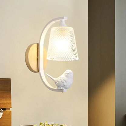 Wall Lamp with Bird Design – Taalita Style