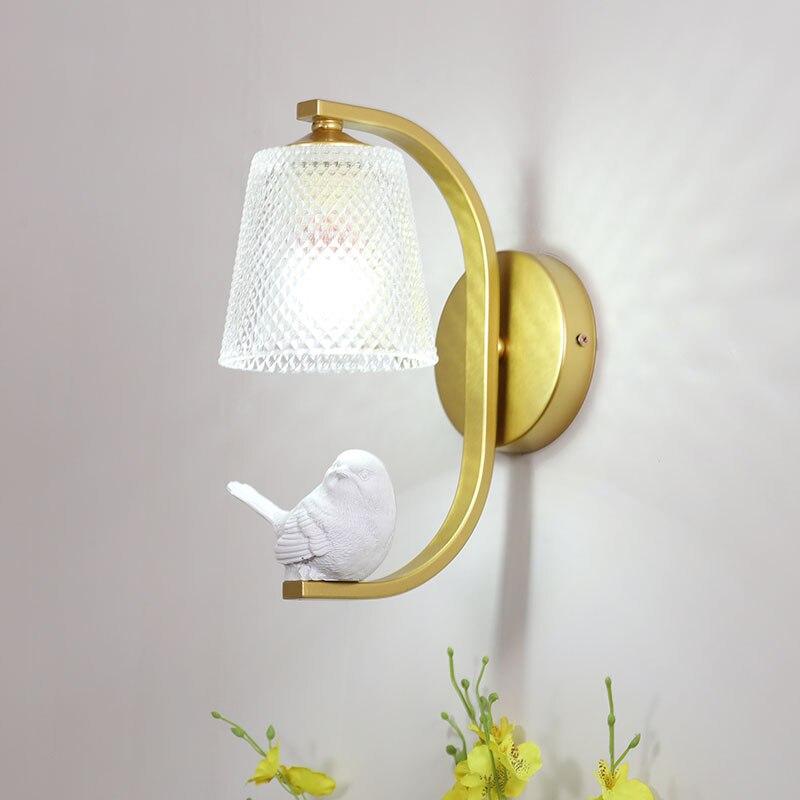 Wall Lamp with Bird Design – Taalita Style
