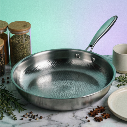 5-Layer Cooking Pan – Professional Titanium Frying Pan