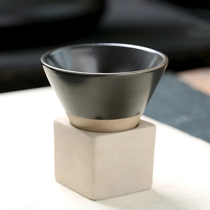 Japanese-Inspired Set of Artisanal Mugs for Coffee and Tea