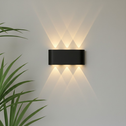 Contemporary Waterproof LED Wall Sconce for Outdoor Up and Down Lighting